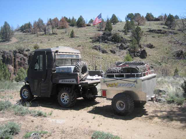 800AL with Outfitted Polaris Ranger